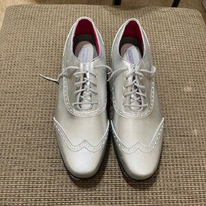 FootJoy "Tailored Collection" Silver Women's Golf shoes